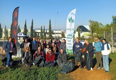 Δράση καθαρισμού του Άλσους Βεΐκου από την  MySportEvent και την We4All